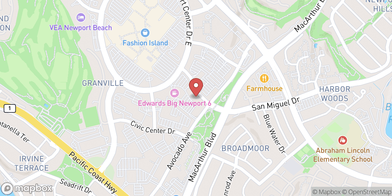 Orange County Precision Medicine location map