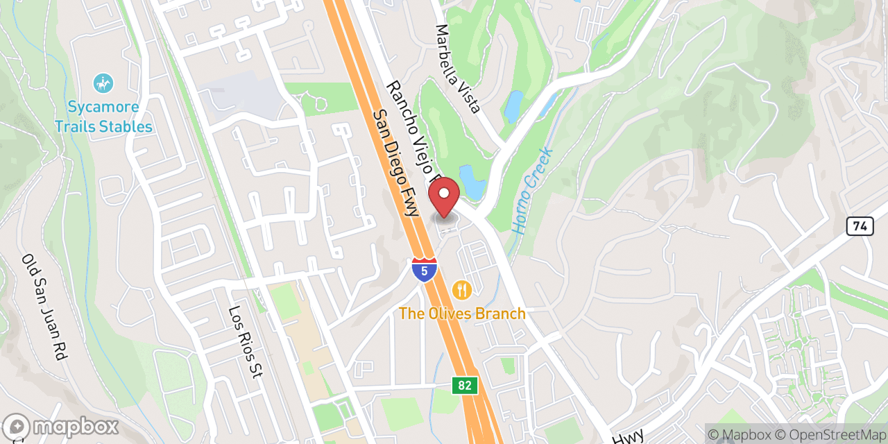 OrangeTwist - San Juan Capistrano location map