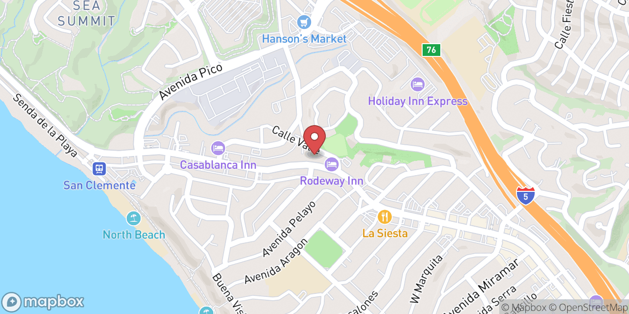 Seaside Skincare location map